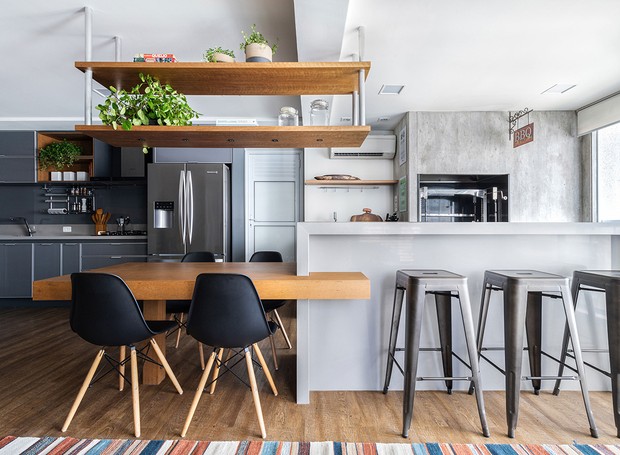 Cozinha moderna Com balcão