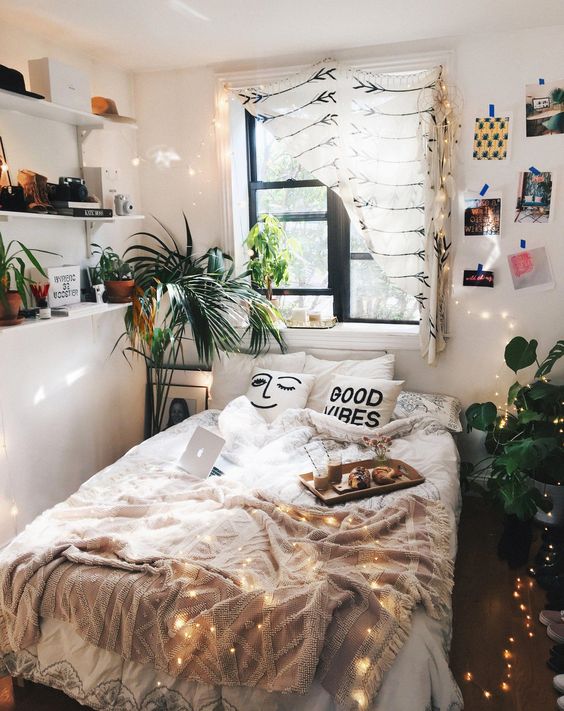 Quarto decorado feminino Tumblr