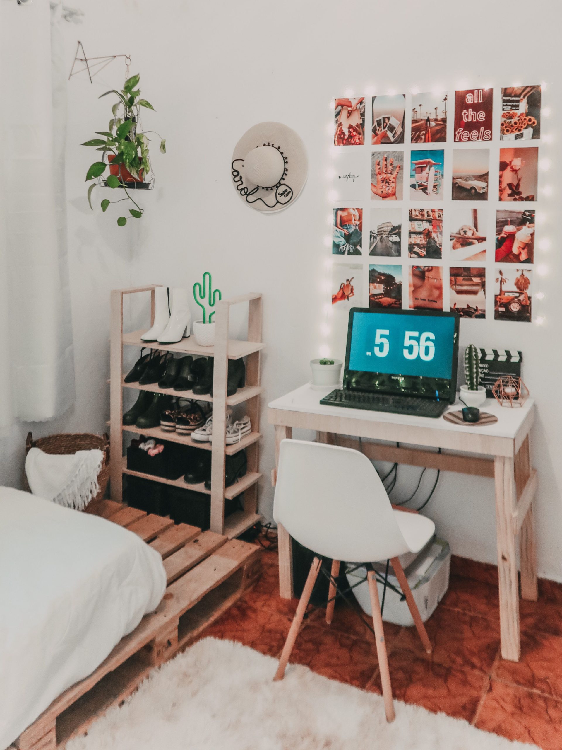 Decoração de quarto com pisca pisca Foto