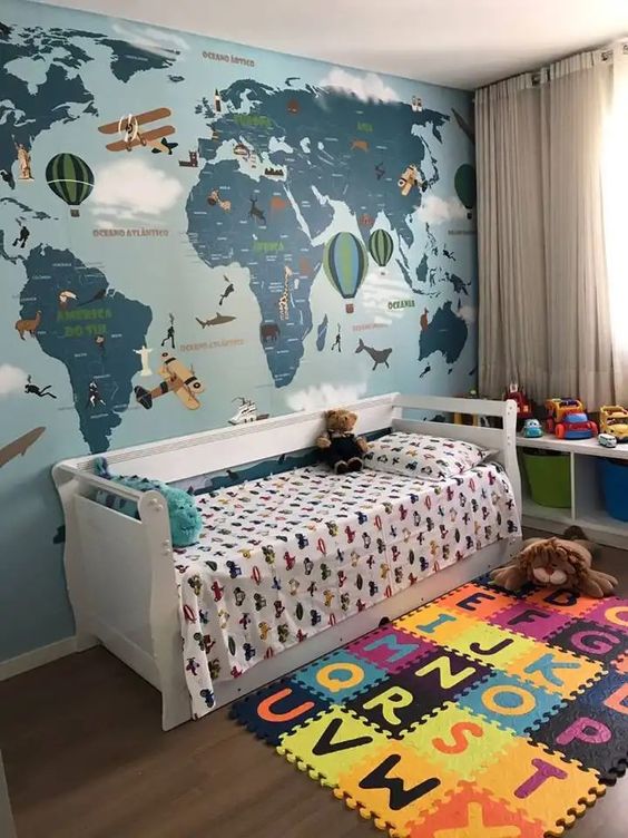 Ideias de papel de parede para quarto Infantil