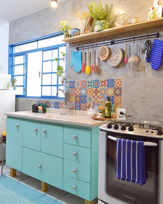 Objetos de decoração para cozinha Pequena