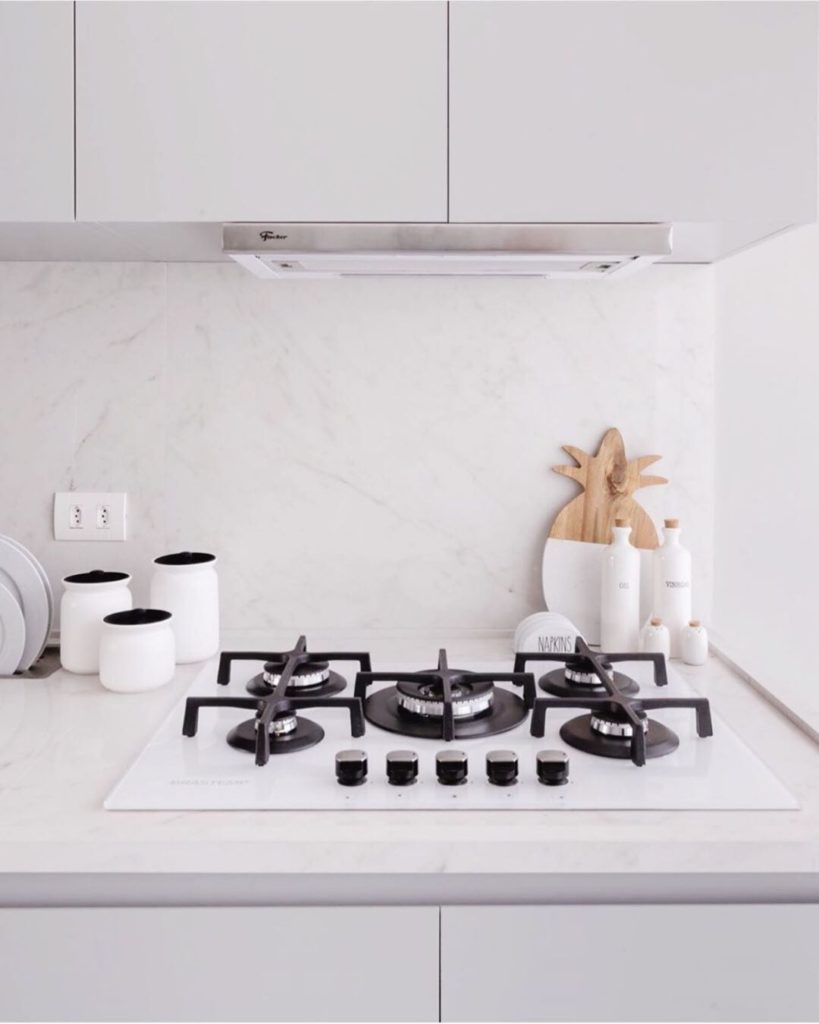 Cozinha com Cooktop 40 Ideias para a sua Casa