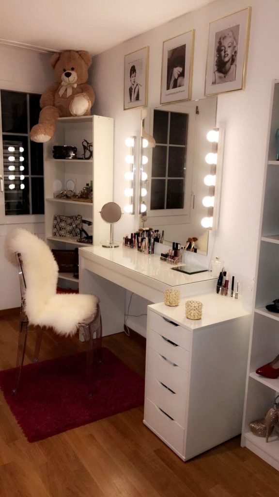 Quarto com Penteadeira: 60 Lindos Modelos para se Inspirar!
