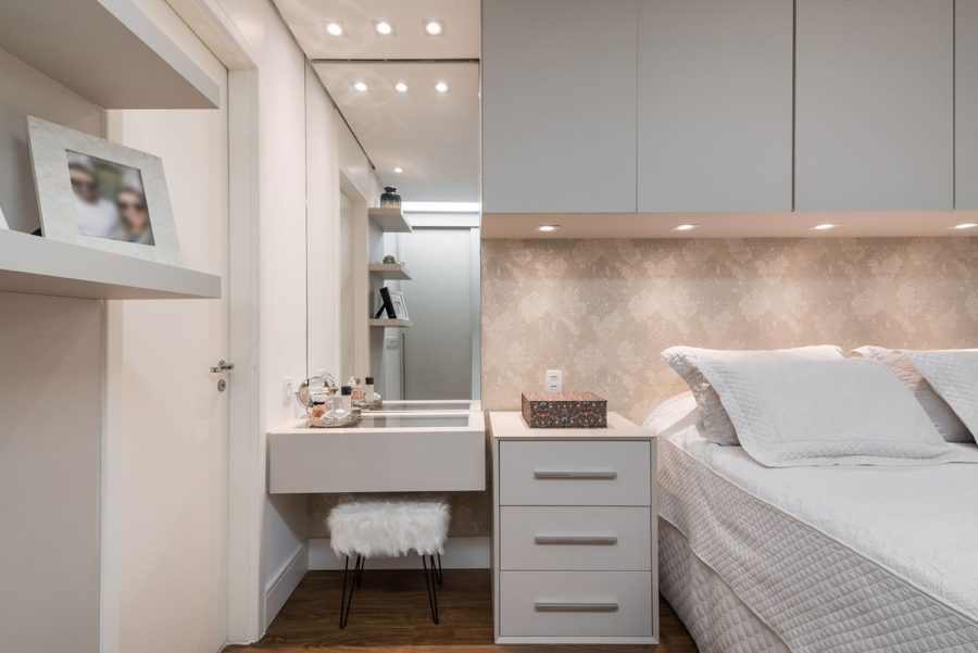 Quarto com Penteadeira: 60 Lindos Modelos para se Inspirar!