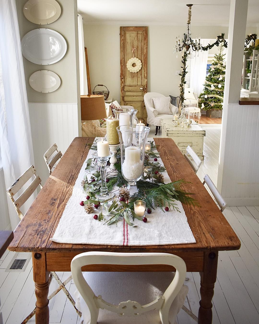 Mesa de Natal Simples