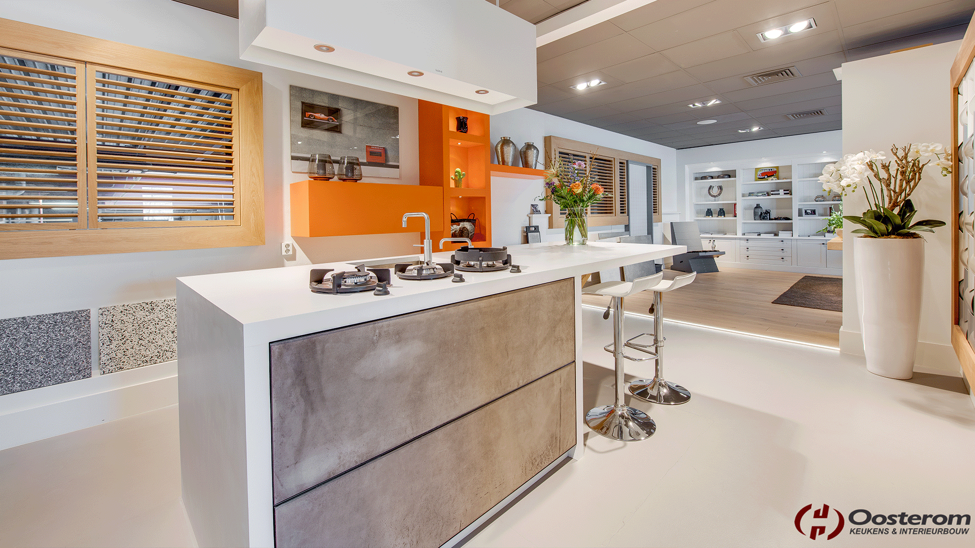 Cozinha Integrada com pisos diferentes