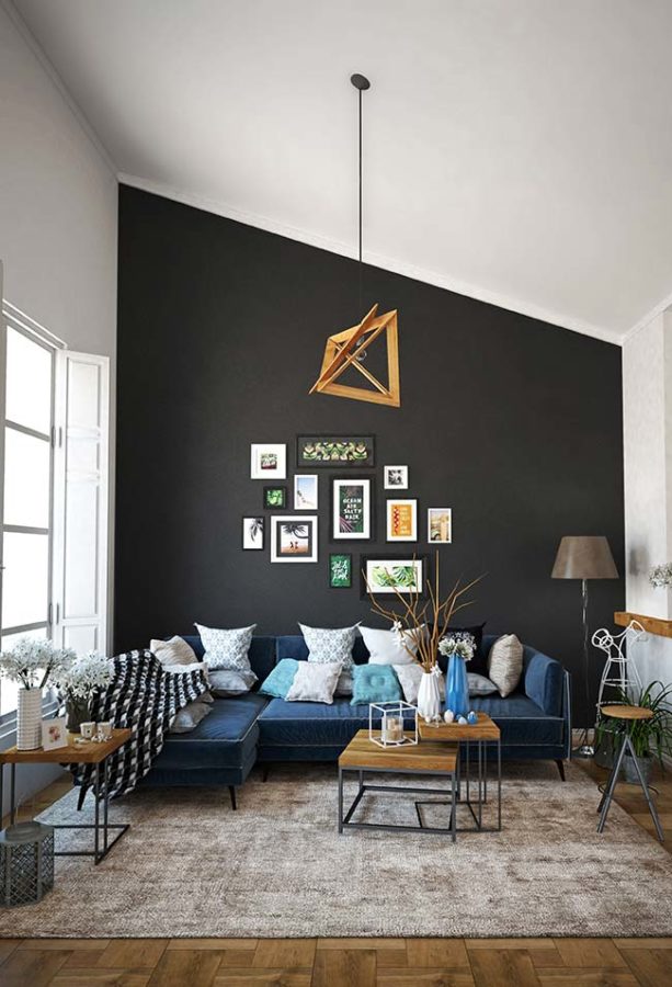 Decoração de Parede de Sala: 100 Dicas Lindas para Reproduzir