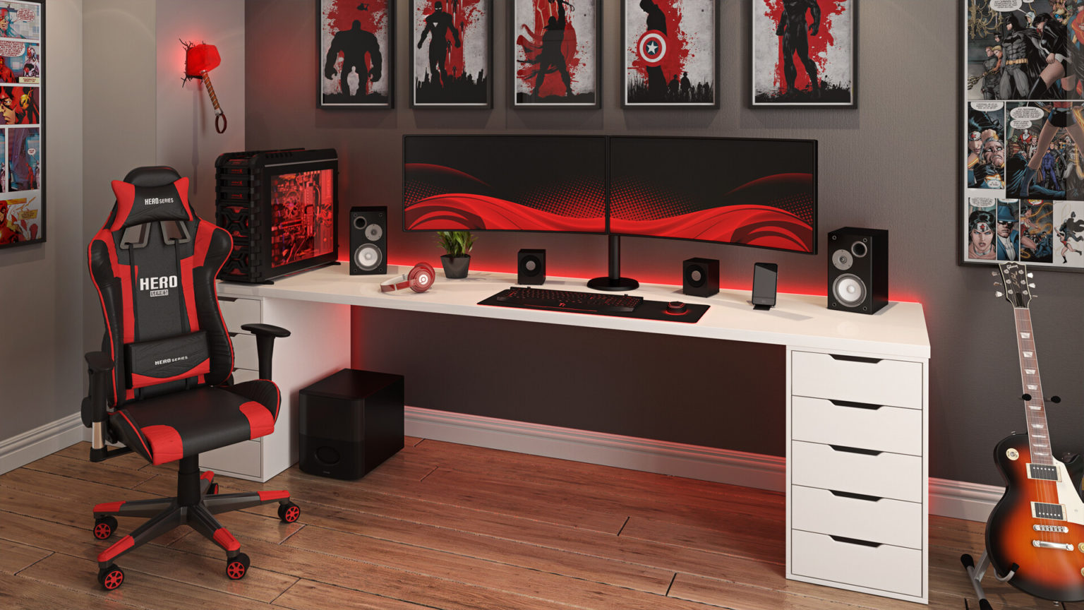 Decoração Geek: 100 Ideias Para A Casa Inteira - Decoracao.biz