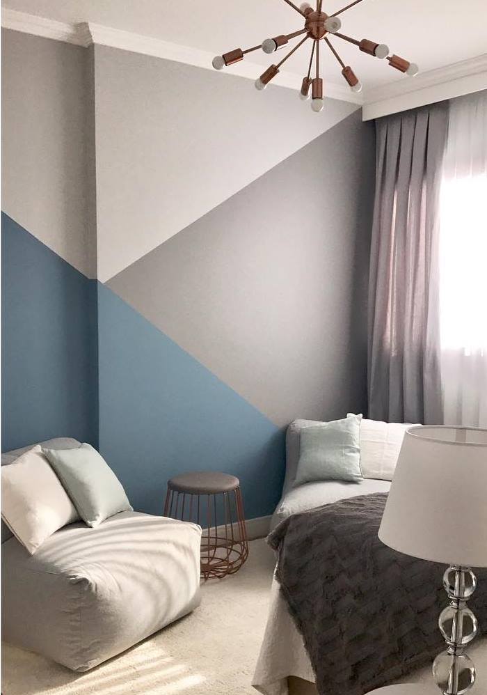 Quarto Azul Modelo Para Deixar O Seu Ambiente Espetacular