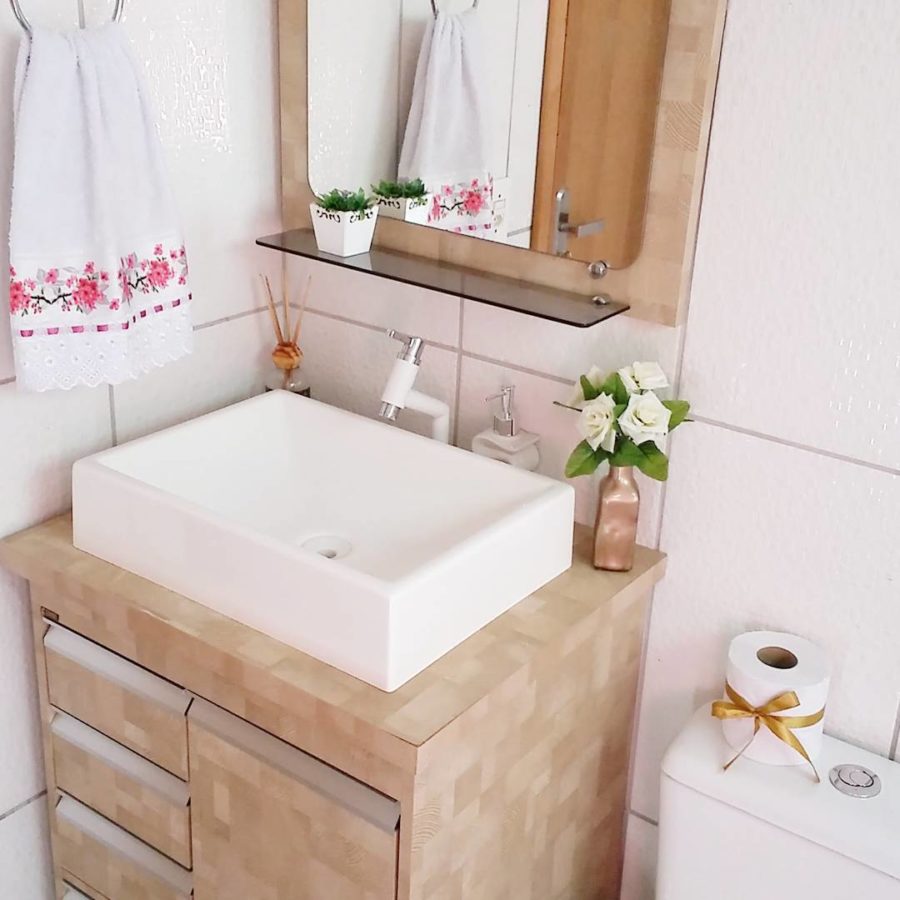 Banheiro decoração Simples