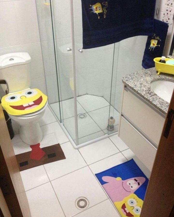 Banheiro infantil Pequeno
